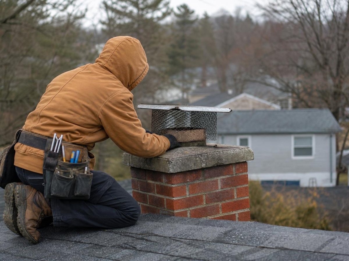 Atwood Chimney Cleaning work in Harrington Park